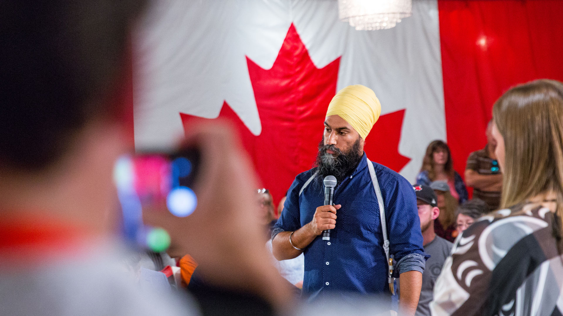 Jagmeet Singh in London